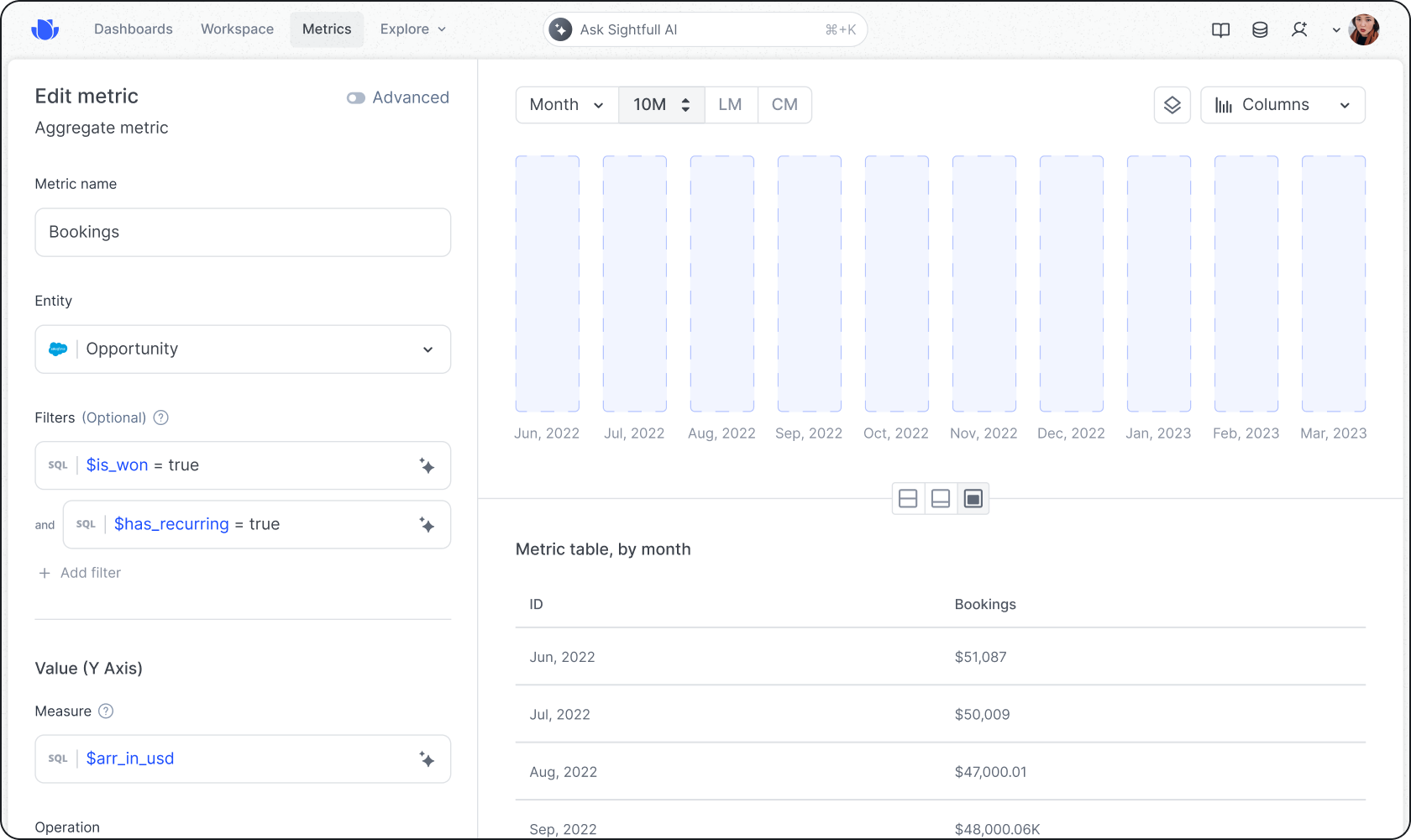 Custom Metrics