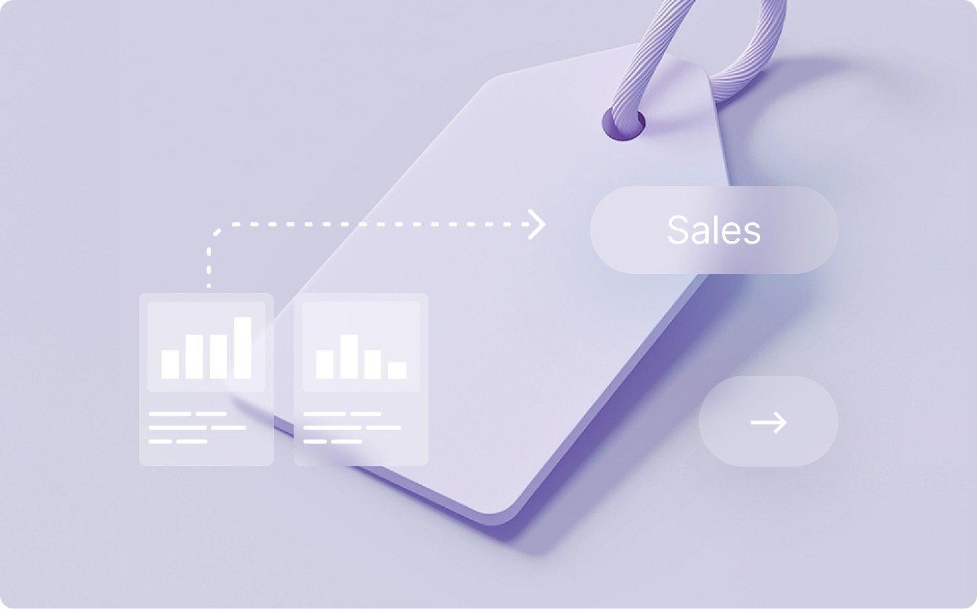 Illustration of a B2B SaaS sales dashboard displaying key performance indicators (KPIs) such as average deal size, sales cycle length, quota attainment, and lead conversion rates. A sales professional analyzes data visualizations and charts, optimizing strategies for revenue growth.