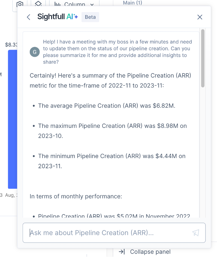 AI driven answers