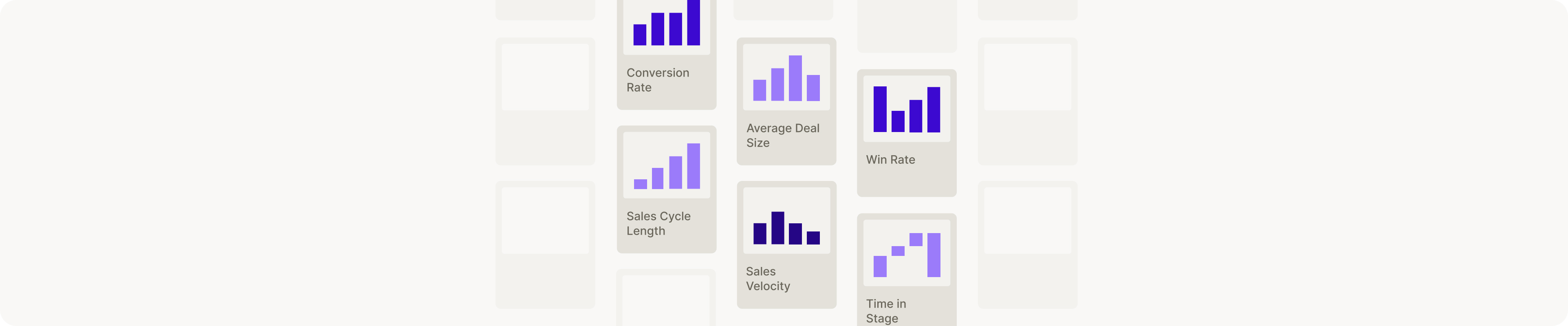 Graphic showing sales pipeline optimization with progressive bars and a 'Sales Pipeline' label.