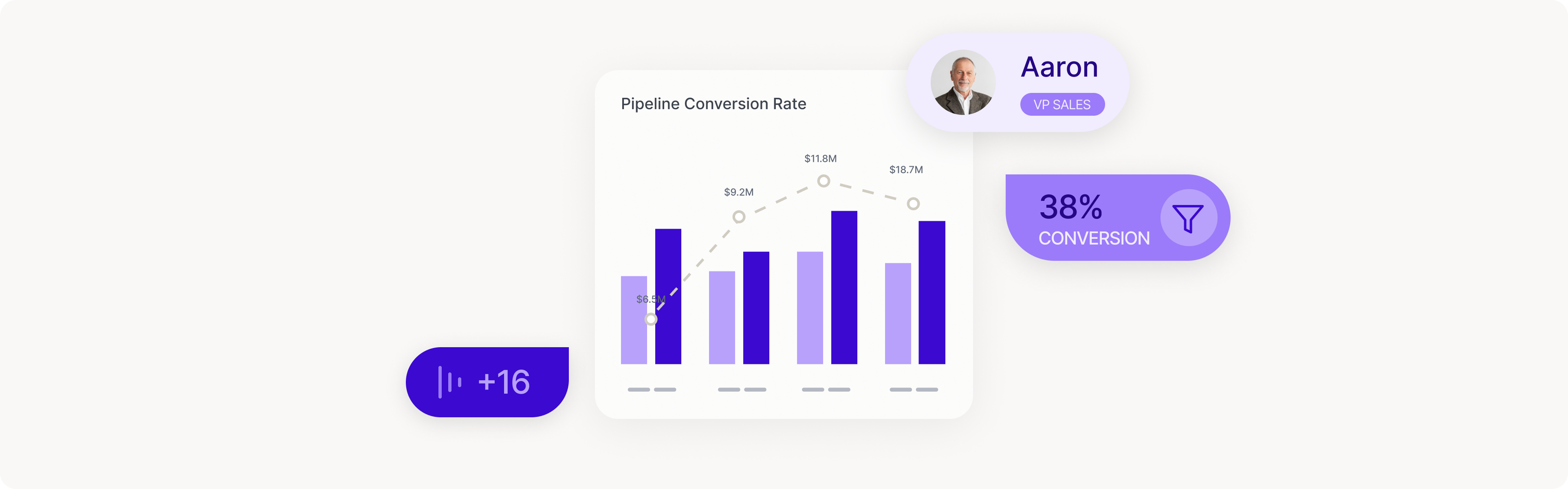 Shows the importance of the sales pipeline analysis for a VP sales.